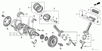 HONDA PILOT General 17TG7G01