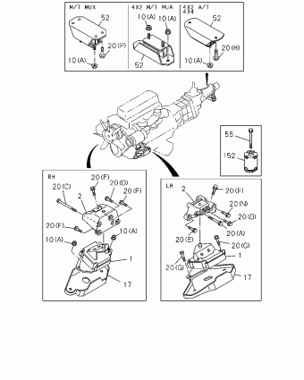TFR/TFS-LHD PICKUP TF