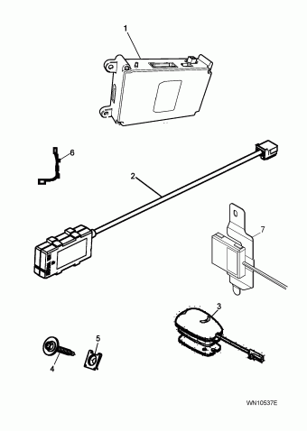 XJ Range (From (V) G00442 to (V) H32732) 4.2 Litre USA