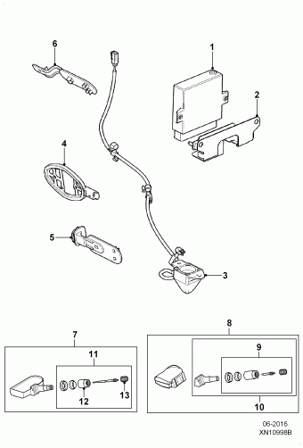 XJ Range (From (V) G00442 to (V) H32732) 4.2 Litre USA