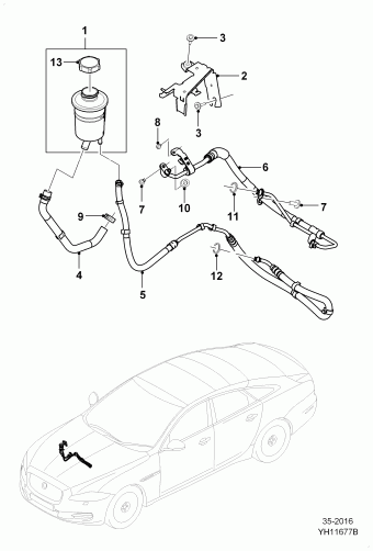 XJ Range (From (V) V00001 3.0 Litre turbo diesel [Unknown]
