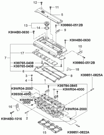 Clarus (RHD) 22.07.1999 2000
