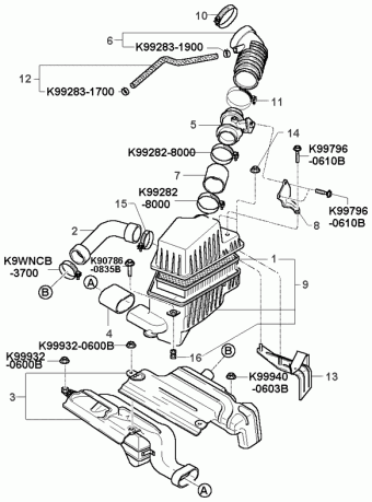 Clarus (RHD) 22.07.1999 2000