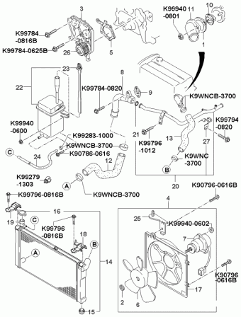 Clarus (RHD) 22.07.1999 2000