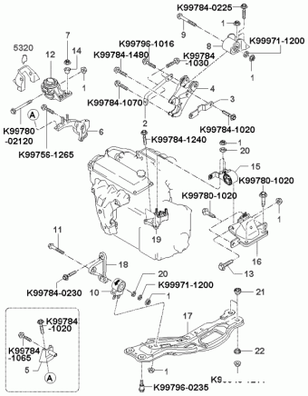Clarus (RHD) 22.07.1999 2000