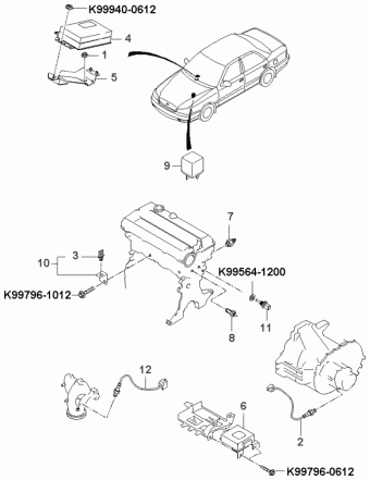 Clarus (RHD) 22.07.1999 2000