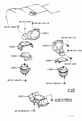 LEXUS IS300 JCE10L-AWAVFA JCE10