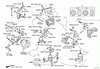 LEXUS RX330/350 MCU38L-AWAGKA MCU3#,GSU3#