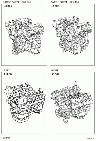 LEXUS GS SERIES GRS195L-BETQHA GRS19#,URS190,UZS190