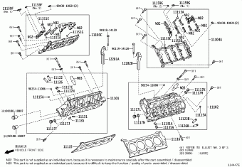 LEXUS LS460/460L USF41L-AEZGKV USF4#