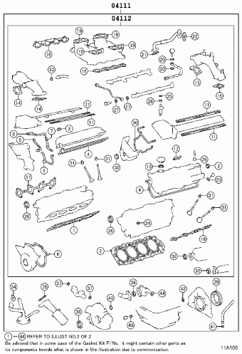 LEXUS LS400 UCF20L-AEPGKA UCF20