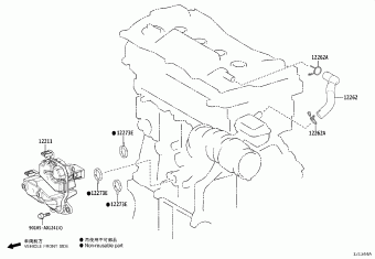 LEXUS ES3##/250 AXZH10L-BEXGBA AXZA15,AXZH1#,GSZ10