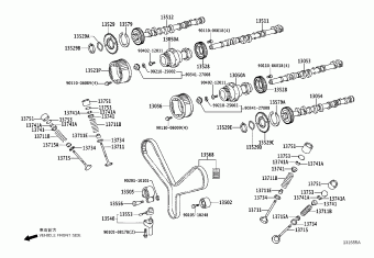 LEXUS GS30/35/43/460 UZS190L-BETQKV GRS19#,URS190,UZS190