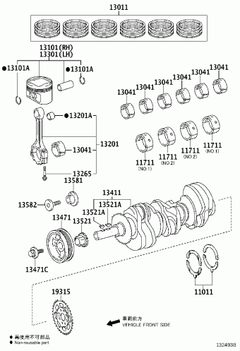 LEXUS IS SERIES GSE37L-BETLHA ASE30,GSE3#,USE30