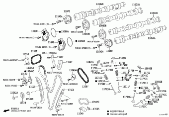 LEXUS LS500/500H VXFA55L-AEUGTA GVF5#,VXFA5#