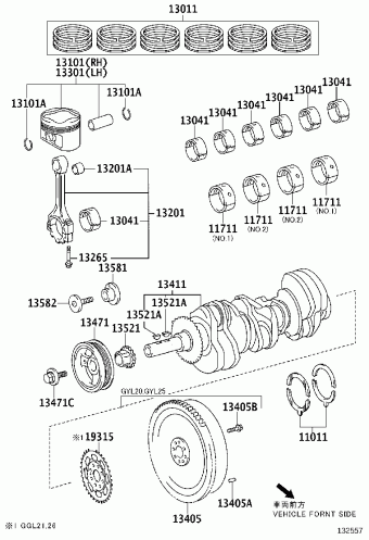 LEXUS RX450HL/350L GGL21L-ARZGBA GGL2#,GYL26