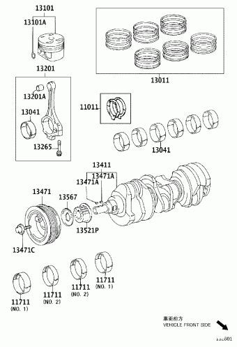 LEXUS RX330/350 MCU38L-AWAGKA MCU3#,GSU3#