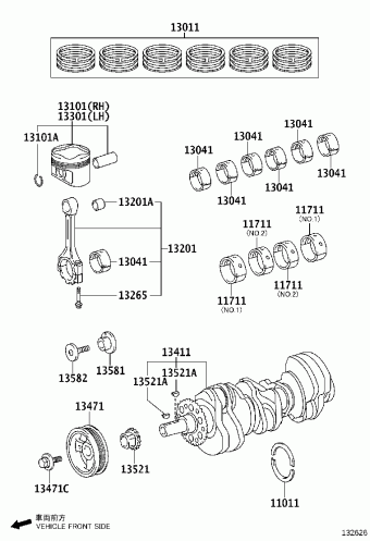 LEXUS IS250/300 GSE22L-AETLKV GSE2#