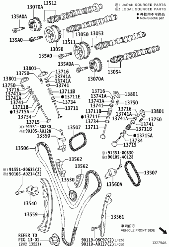 LEXUS ES3##/250 GSZ10L-BEZGBA AXZA15,AXZH1#,GSZ10