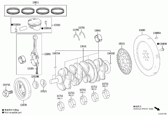 LEXUS ES3##/250 AXZH10L-BEXGBA AXZA15,AXZH1#,GSZ10