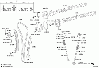 LEXUS ES3##/250 AXZH10L-BEXGBA AXZA15,AXZH1#,GSZ10