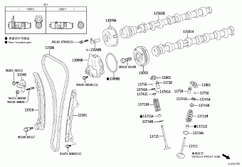 LEXUS ES350/300H/2## MXZA10L-AEXGBC ASZ10,AXZA10,AXZH10,GSZ10,MXZA10