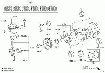 LEXUS LM350/LM300H GGH31R-LNTXK AYH36,GGH31