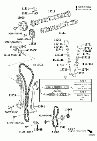 LEXUS HS250H ANF10L-AEXVBA ANF10