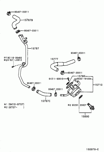 LEXUS LS400 UCF20R-AEPGKW UCF20