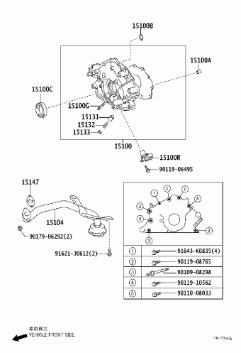 LEXUS GS30/35/43/460 UZS190L-BETQKV GRS19#,URS190,UZS190