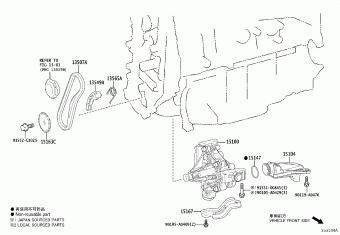 LEXUS ES3##/250 AXZH10L-BEXGBA AXZA15,AXZH1#,GSZ10