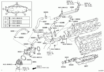 LEXUS LS460/460L USF40L-AEZGHA USF4#