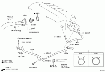 LEXUS HS250H ANF10L-AEXVBA ANF10