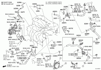 LEXUS ES3##/250 AXZA15L-BEZGBA AXZA15,AXZH1#,GSZ10