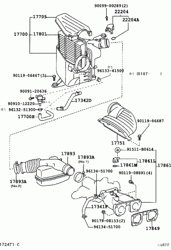 LEXUS IS300 JCE10L-AWAVFA JCE10