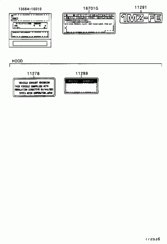 LEXUS RX300 MCU15L-AWPGKW MCU15