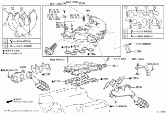 LEXUS GS SERIES GRL11L-BETQHV ARL10,AWL10,GRL1#,GWL10