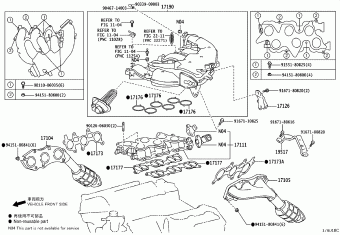 LEXUS IS SERIES GSE30L-AETLHA ASE30,GSE3#,USE30