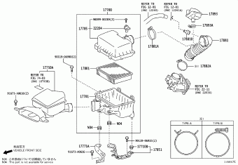 LEXUS ES2##/350/300H ASV61L-BETGHC ASV6#,AVV60,GSV60
