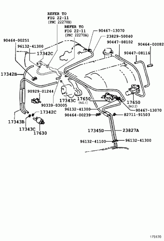 LEXUS LS400 UCF20L-AEPGKA UCF20