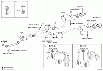 LEXUS IS SERIES ASE30L-AEZLZA ASE30,GSE3#,USE30