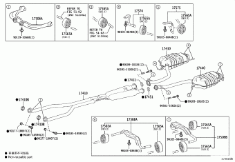 LEXUS LS500/500H/350 GSF50R-AEUGH GSF50,GVF50,VXFA50