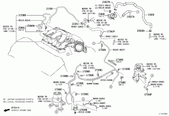 LEXUS ES3##/250 GSZ10L-BEZGBA AXZA15,AXZH1#,GSZ10