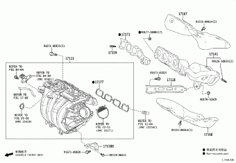 LEXUS ES350/300H/2## MXZA10L-AEXGBC ASZ10,AXZA10,AXZH10,GSZ10,MXZA10