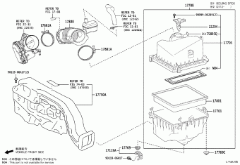 LEXUS ES350/300H/2## MXZA10L-AEXGBC ASZ10,AXZA10,AXZH10,GSZ10,MXZA10