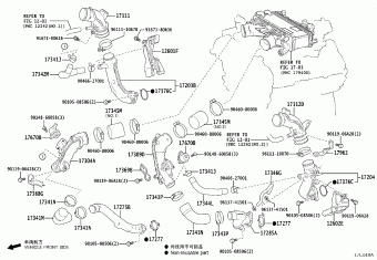 LEXUS LX600/500D VJA310L-GKULZV FJA310,VJA310