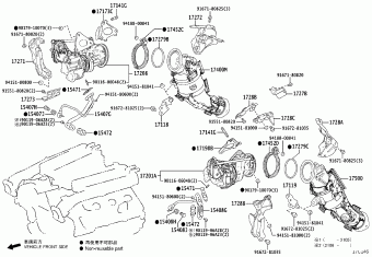 LEXUS LS500/500H VXFA55L-AEUGTA GVF5#,VXFA5#