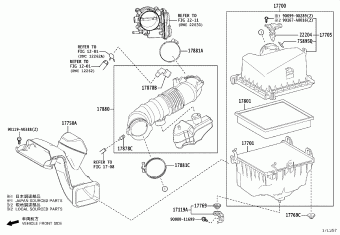LEXUS ES3##/250 GSZ10L-BEZGBA AXZA15,AXZH1#,GSZ10