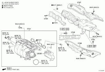 LEXUS RX SERIES(TMMC AALH15L-CWXGBA AALH15,TALA1#,TALH17