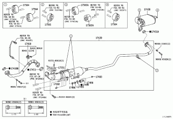 LEXUS HS250H ANF10L-AEXVBA ANF10